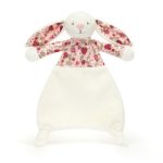 JELLYCAT BASHFUL BUNNY CREAM BERRY COMFORTER